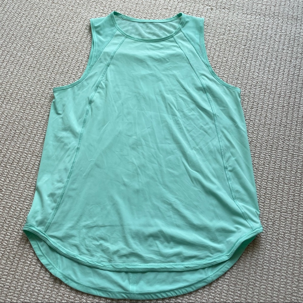 lululemon Sculpt Tank Top blue